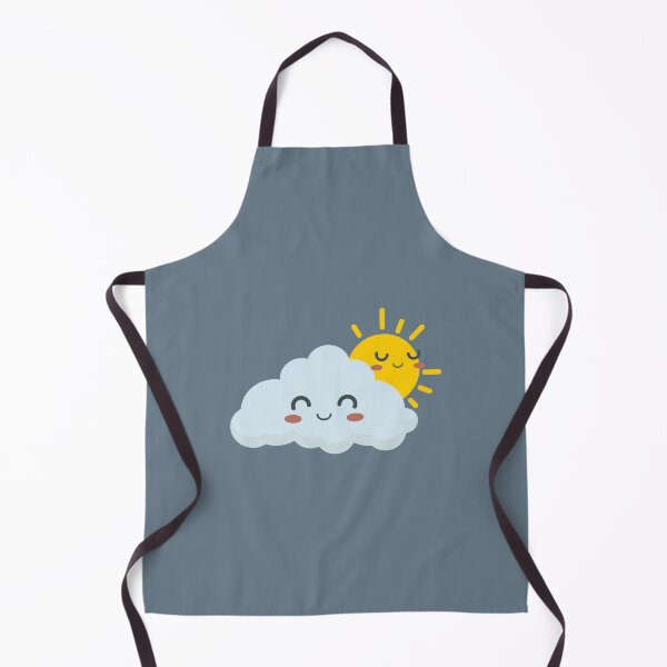Item preview, Happy Kawaii Cloud and Sun designed and sold by vo1d-mind.