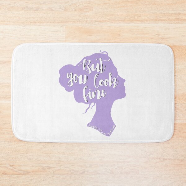 Item preview, But You Look Fine Woman Silhouette Lavender  designed and sold by Elle  Hazlett.
