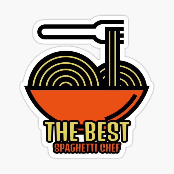 The Best Spaghetti Chef Sticker