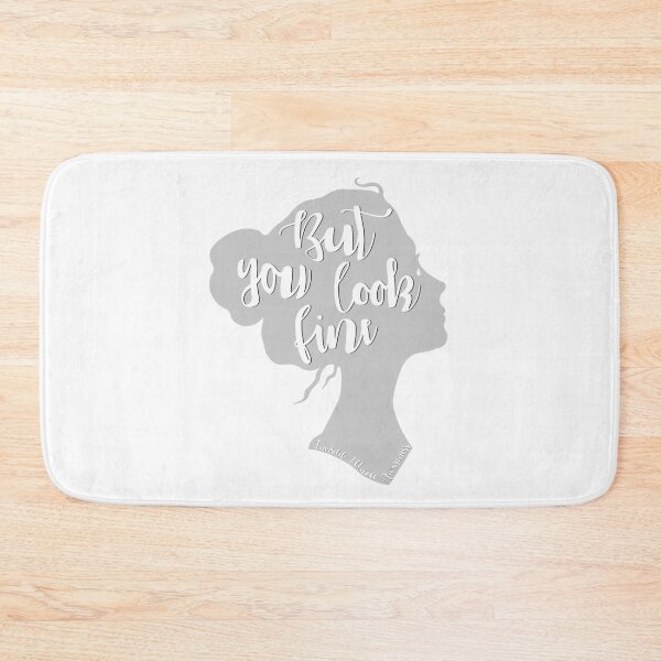 Item preview, But You Look Fine Woman Silhouette Gray designed and sold by Elle  Hazlett.