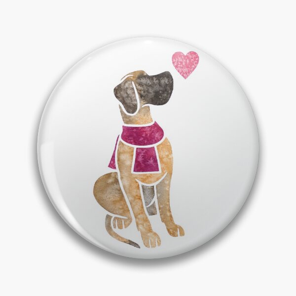 Item preview, Watercolour Great Dane (fawn) designed and sold by animalartbyjess.