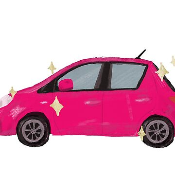 Artwork thumbnail, Pink Car by ddanyen