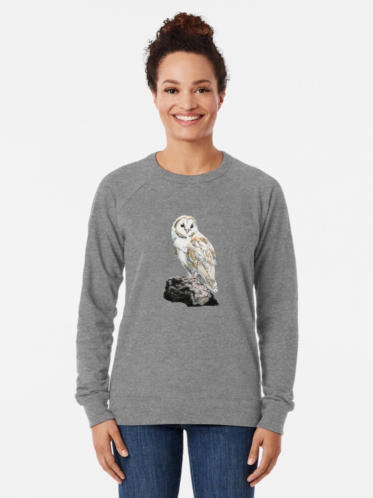 Alternate view of Barn Owl Lightweight Sweatshirt