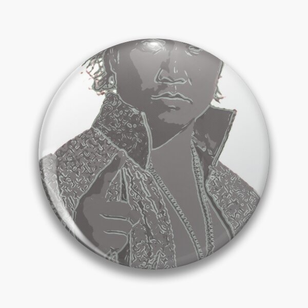Kento Break Heart Pencil Sketch Pin