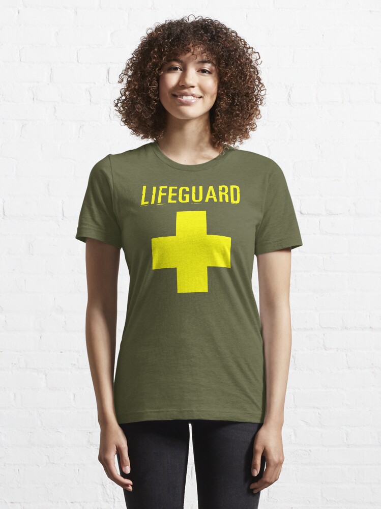 Yellow best sale lifeguard shirt