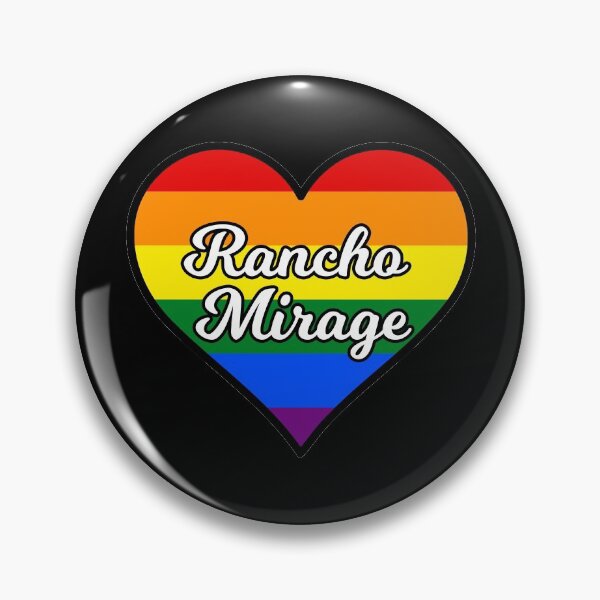 Artikelvorschau, Rancho Mirage Kalifornien Homosexuell Stolz Herz entworfen und verkauft von fearcity.