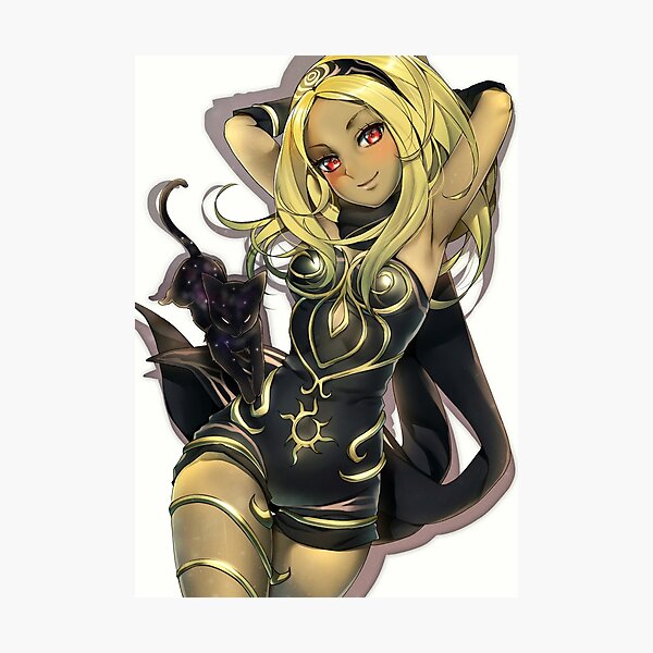 Gravity Rush Heroine Kat and Dusty Photographic Print