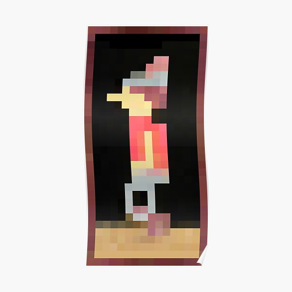 Graham - Peinture Minecraft Poster