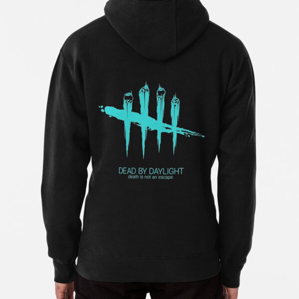 Logo Dead By Daylight x Turquoise menthe Sweat à capuche épais