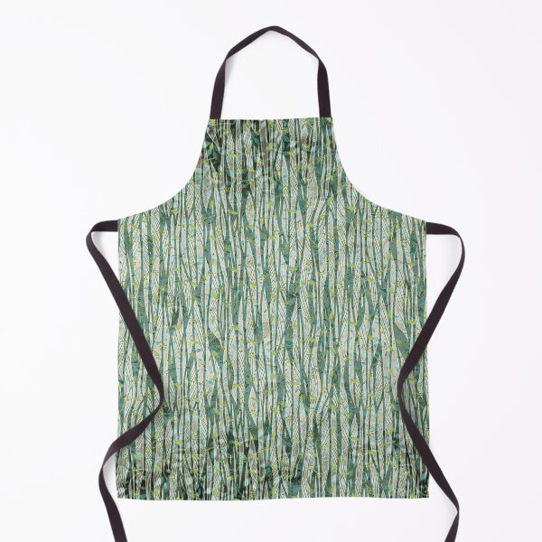 Item preview, Blue Green Black Nature Leaves Floral Pattern designed and sold by wasootch.