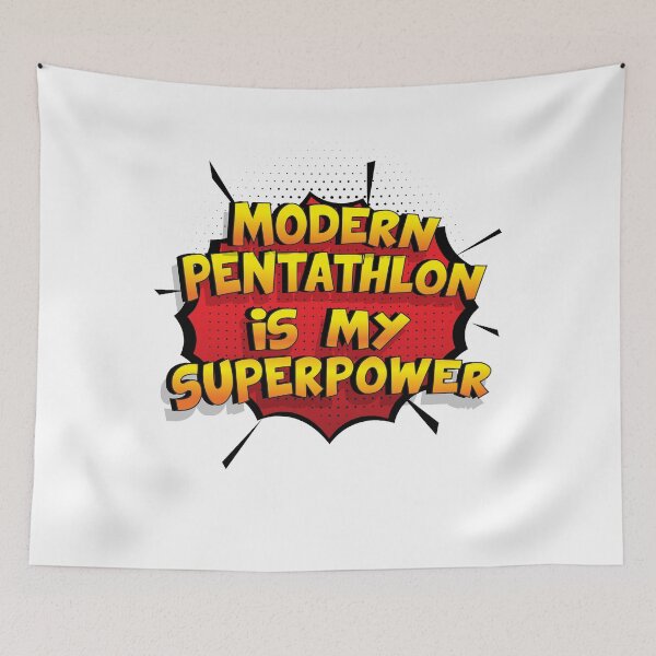 Item preview, Modern pentathlon is my Superpower Funny Design Modern pentathlon Gift designed and sold by Custom365.