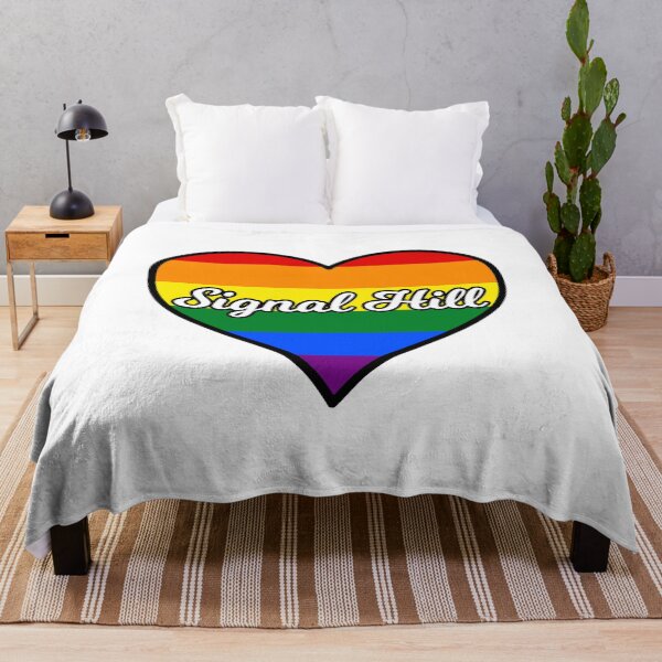 Item preview, Signal Hill California Gay Pride Heart designed and sold by fearcity.