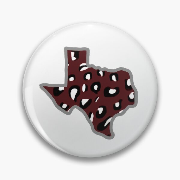 Item preview, maroon cheetah Texas designed and sold by Kandi Hohenberger.