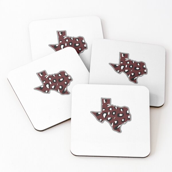 Item preview, maroon cheetah Texas designed and sold by Kandi Hohenberger.