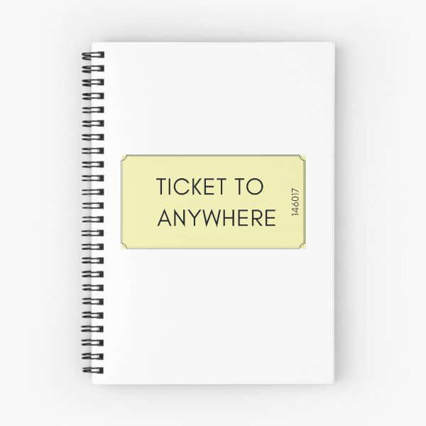 Item preview, ticket to anywhere designed and sold by Yasdey Rojas.