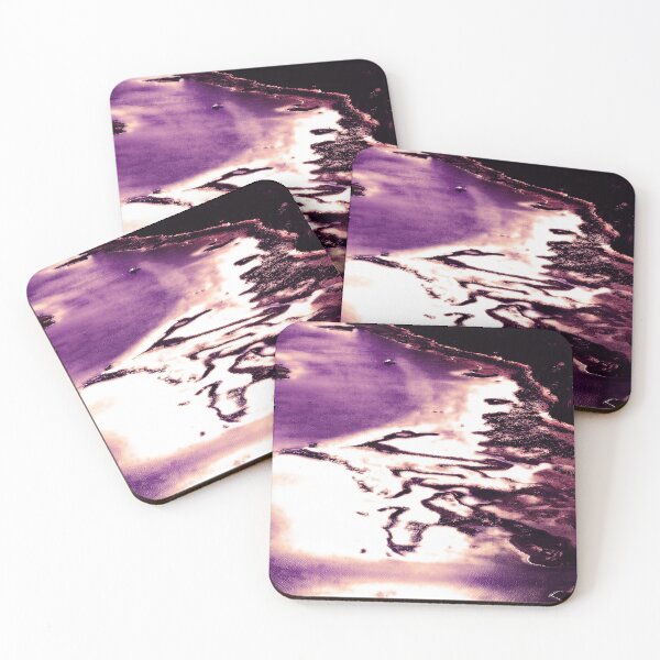 Item preview, Purple Coast Love Abstract (Penobscot Bay Aerial, Maine) designed and sold by AnnaCecile.