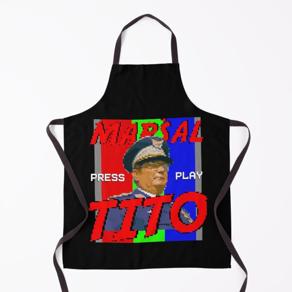 Item preview, Marsal Tito 8-bit style Video game designed and sold by TinThor.
