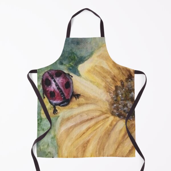 Item preview, Sunflower With Ladybug designed and sold by Sue Demczyna.