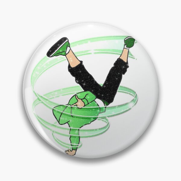 Item preview, Green Street Dancer Neon Spiral Modern Dance Hip Hop Nature designed and sold by Jolly-Yosei.