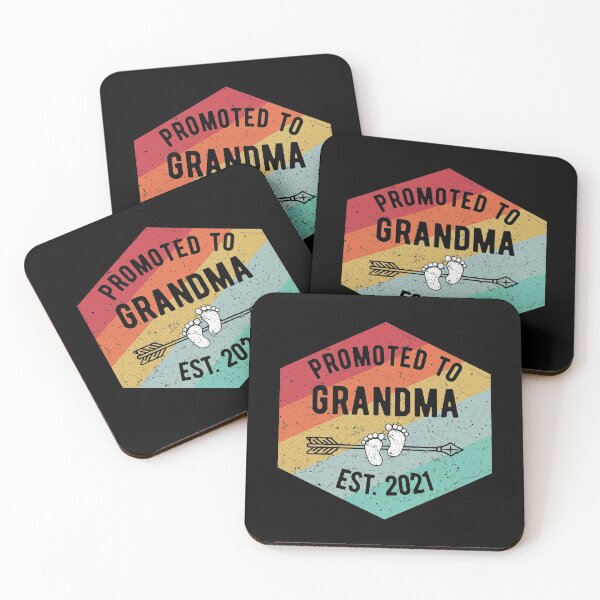 Item preview, Retro Promoted to Grandma Est. 2021 Gift designed and sold by Dan66.