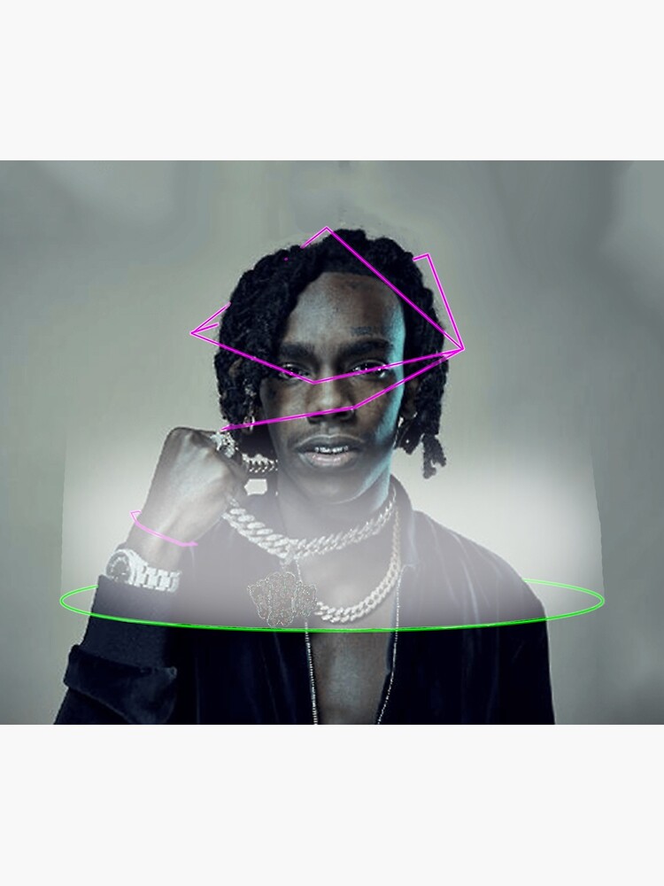 "YNW Melly art" Throw Blanket for Sale by Dellonyfellony Redbubble