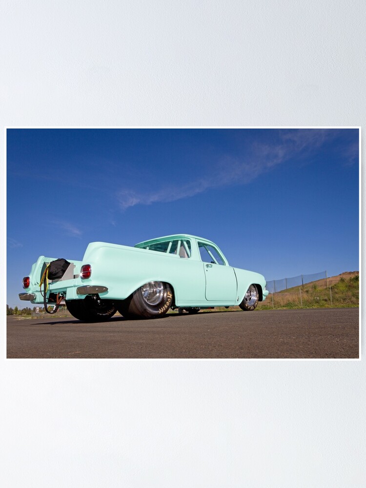 Brian Mortenson S Eh Holden Drag Ute Poster By Hoskingind Redbubble