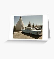 Wigwam Motel Greeting Card