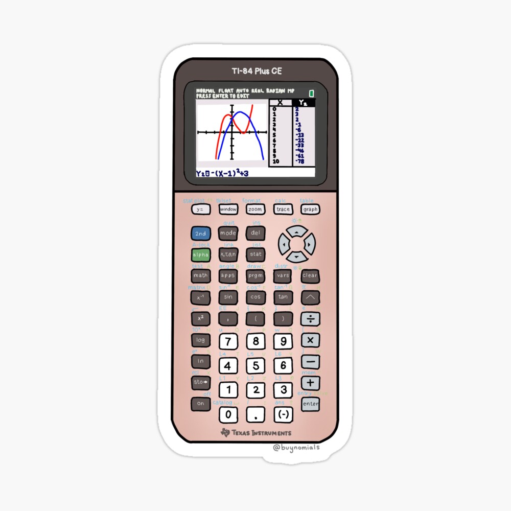 Rose Gold TI-84 TI-84 Plus CE Graphing Calculator - Rose Gold Color  (Renewed/Certified Refurbished) Scientific Calculators TI84 Plus CE Gold