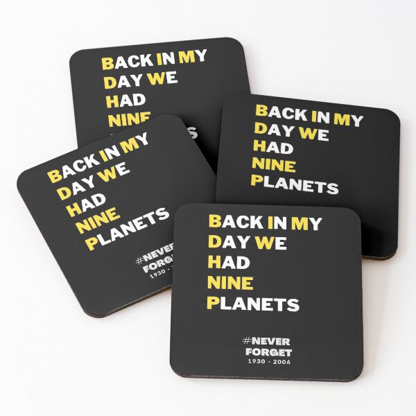 Item preview, Back in my day we had nine planets  designed and sold by Missadesign.