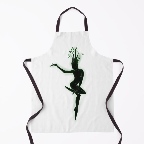 Item preview, Dancing Forest Fairy Black and Green designed and sold by OneFishArt.