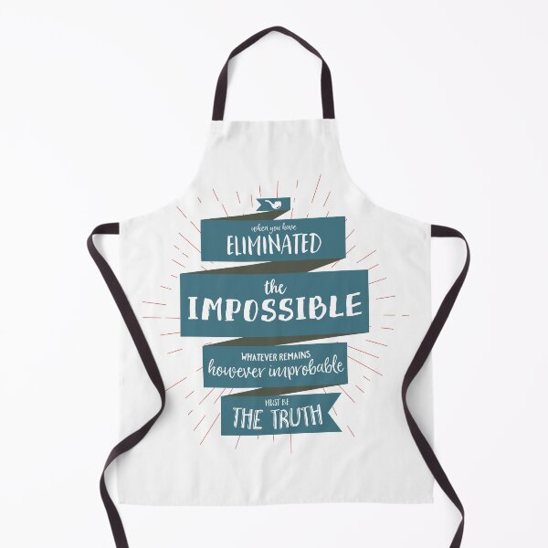 Item preview, The Truth - Sherlock Holmes (blue) designed and sold by BekkaCampbell.