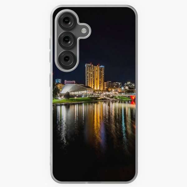 Item preview, Adelaide Riverbank at Night V designed and sold by Ray's Photos & Art.