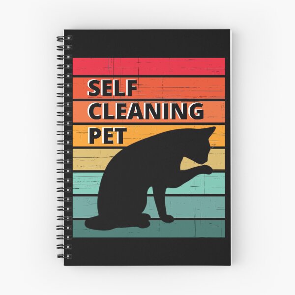 Item preview, Self Cleaning Cat Design designed and sold by BeaQueen.
