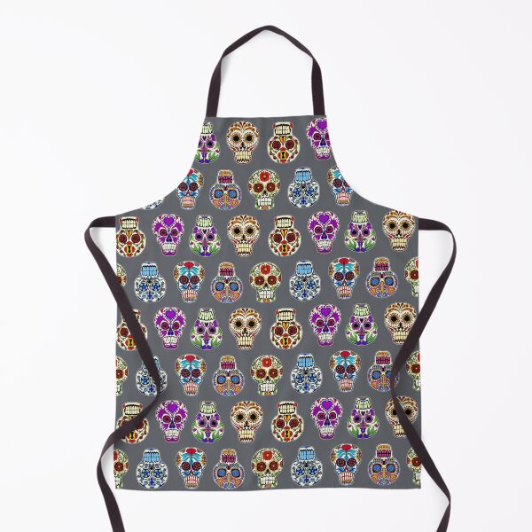 Item preview, Sugar Skulls on Gray designed and sold by Salt & Keep.