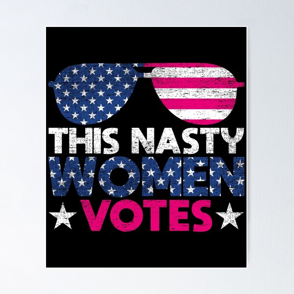 Item preview, This Nasty Women Votes, Kamala Harris Supporter 2020 Distressed Vintage designed and sold by Noahlaz.