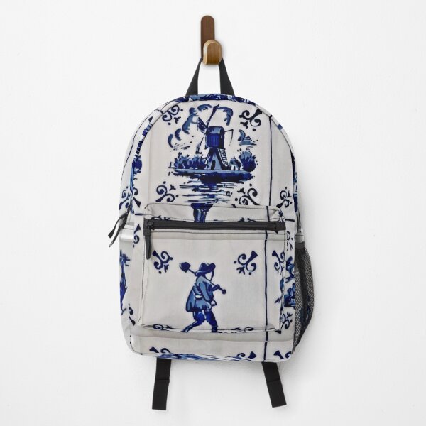 Item preview, Vintage Delft Tile in Blue and White. designed and sold by StickerArtwork.