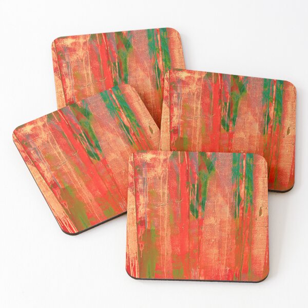 Item preview, An abstract in vivid shades of soft red. designed and sold by stevepaint.