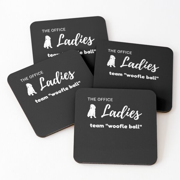 Item preview, The Office Ladies team "woofle ball" designed and sold by Missadesign.