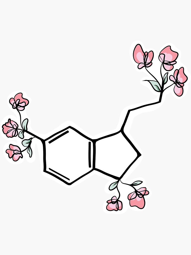 Download "serotonin molecule chemistry organic flower floral cherry ...