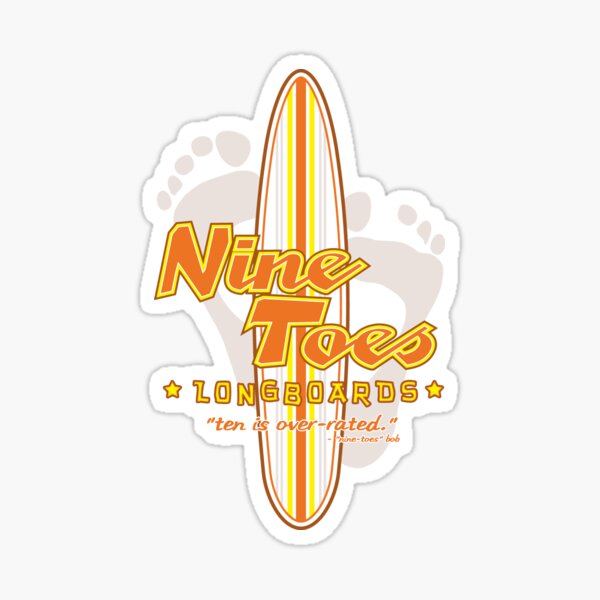 Artikel-Vorschau von Longboards mit neun Zehen, designt und verkauft von MonkeyBoy Productions.