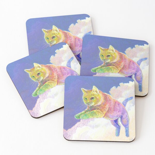 Item preview, Neurodiversity Cat in the Clouds designed and sold by Steve Asbell.