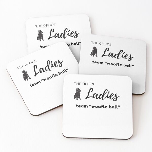 Item preview, The Office Ladies team "woofle ball" designed and sold by Missadesign.
