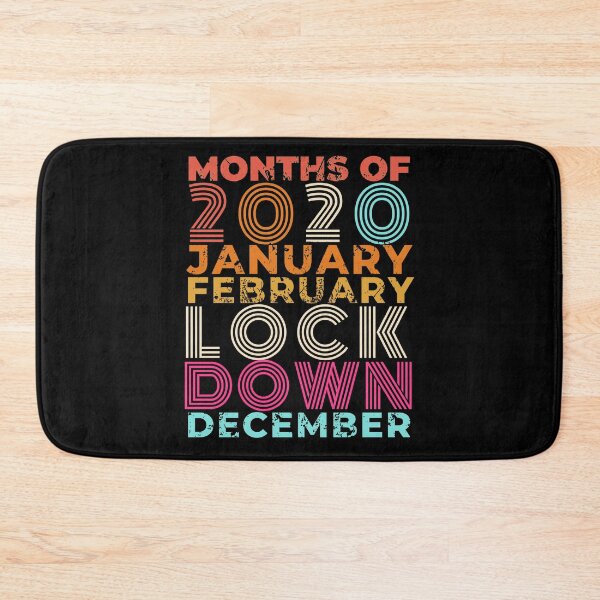 Item preview, lockdown design Months of 2020 | funny design 2020 | lockdown | lockdown funny | vintage   designed and sold by Hit-TShirt.