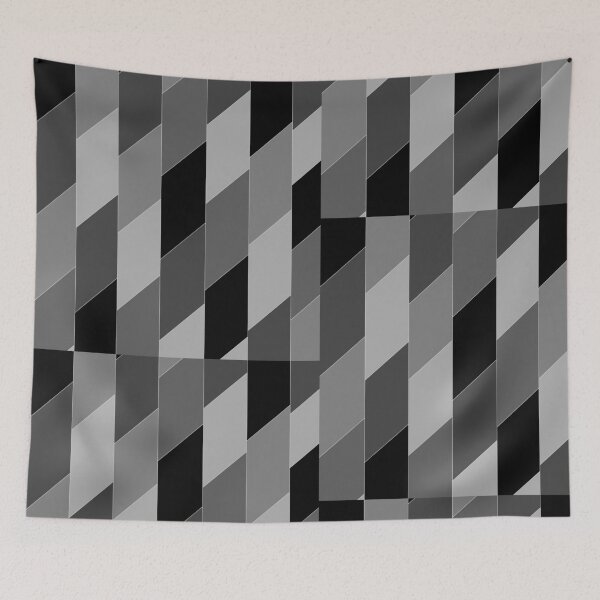 Item preview, Shades Of Black : Geometric Pattern designed and sold by Rimsha M.