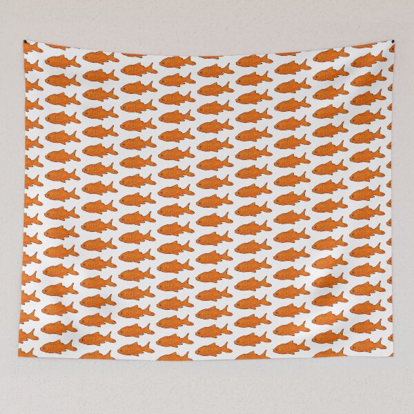 Item preview, Red-Orange Fish designed and sold by Natrwal.