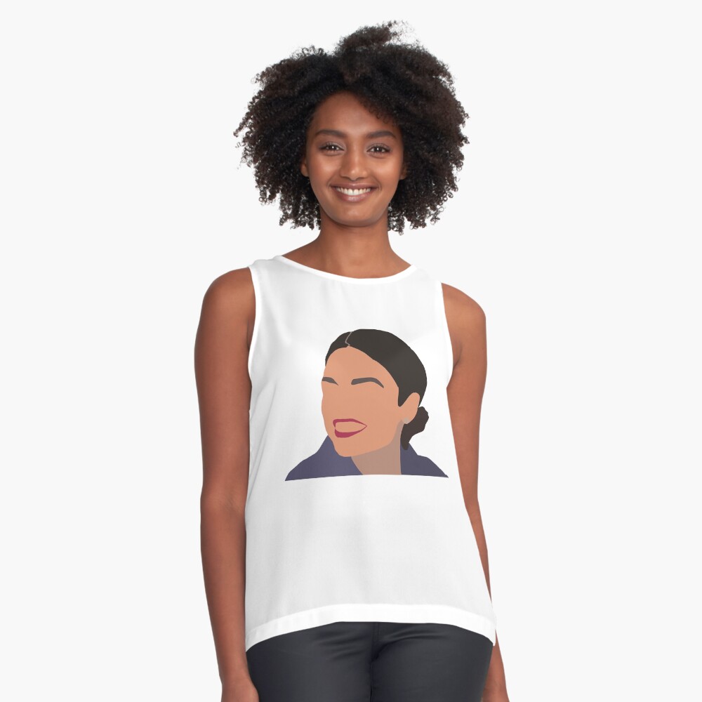aoc in black shirt