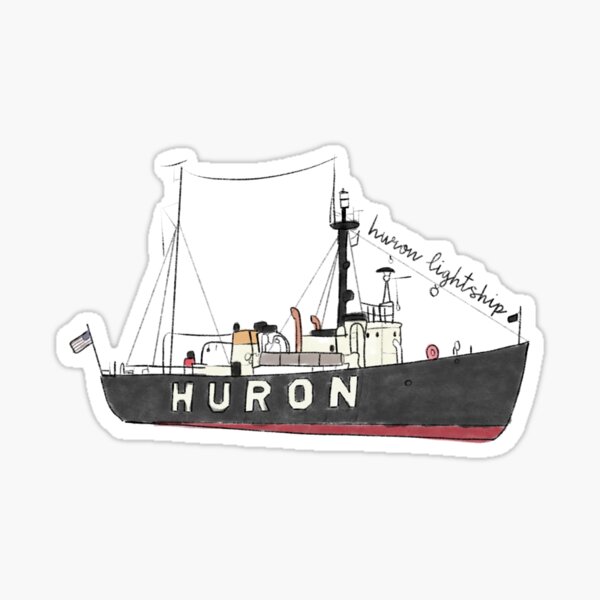 Huron Lightship Museum Sticker
