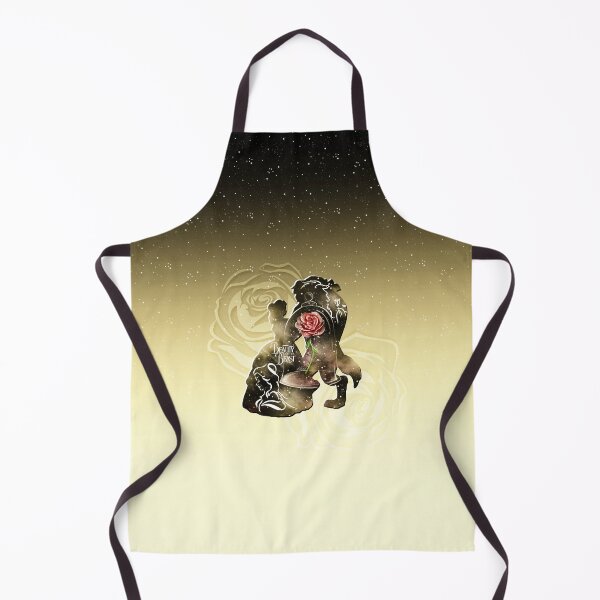 Item preview, Beauty - Beast - Gold Red Rose Couple Romantic Magic Enchanted Love designed and sold by Arte Enchanted.