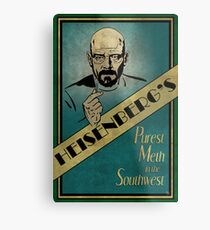 Bioshock Meets Breaking Bad Metal Print