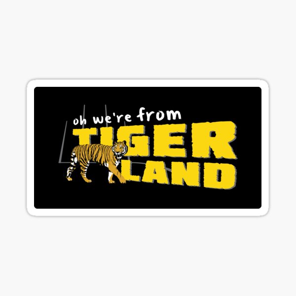 Item preview, Oh We're From Tigerland - Richmond Theme Song designed and sold by Bobby Shaftoe.